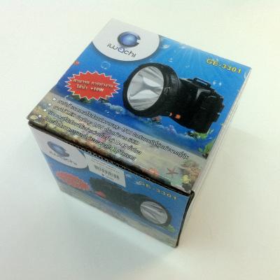 ไฟฉายคาดหัว GE-3301 แสงขาว